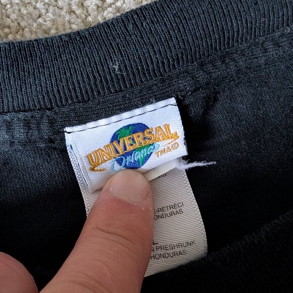 Vintage 90's Universal Studios Orlando MARVEL Spider Man Promo T-shirt Size XL - Picture 4 of 7